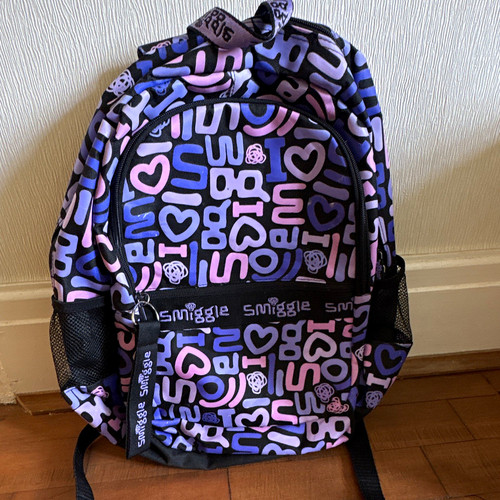 Smiggle canvas backpack - canvas,