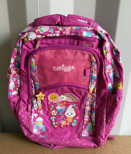Smiggle pink backpack - smiggle,