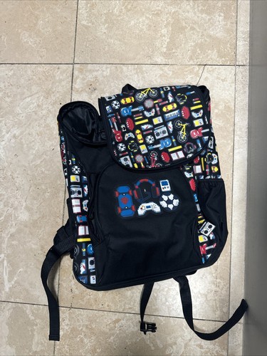 Smiggle black backpack zip - smiggle,