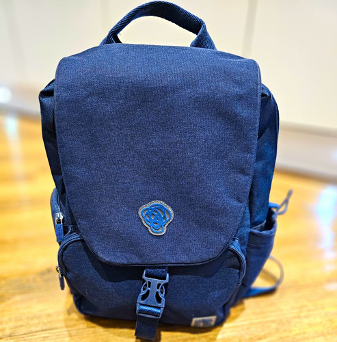 Smiggle navy blue backpack - navy,