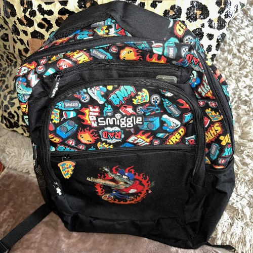 Smiggle large rucksack black - smiggle,