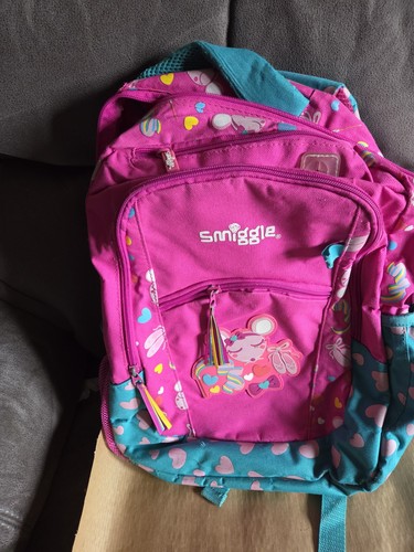 Smiggle girls backpack - girls, pink