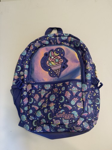 Smiggle backpack purple - backpack,